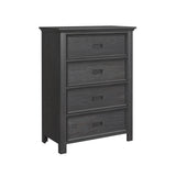 Hampton Kids Over Bunk with Staircase and Trundle Bedroom Set