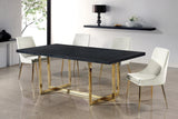 Karina Cream Velvet Dining Chair