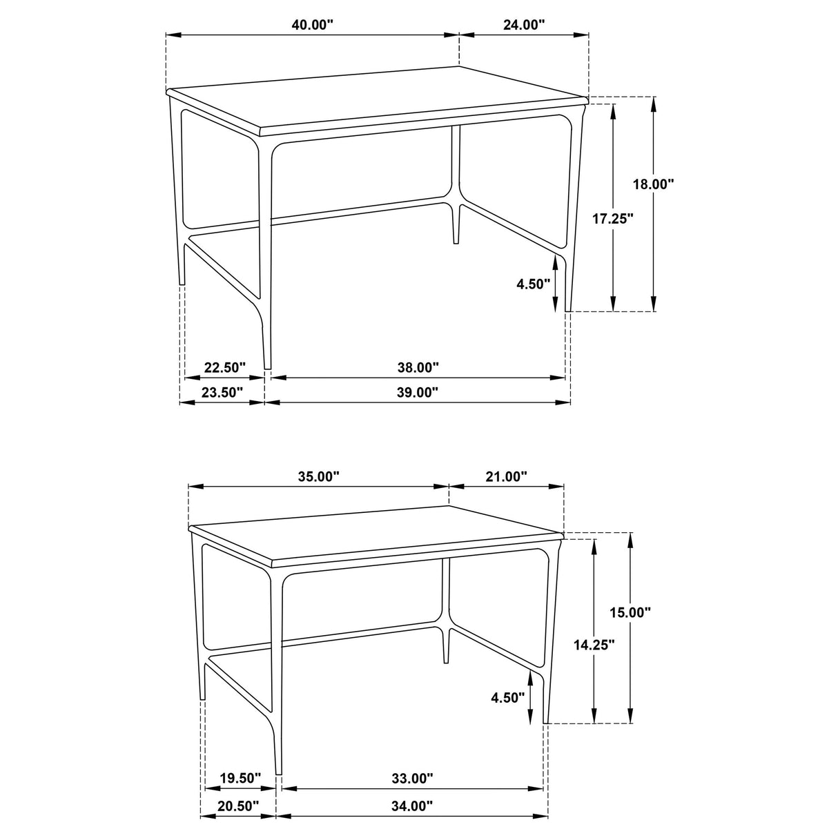 Ebby Nesting Coffee Table