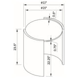 Gladstone End & Side Tables