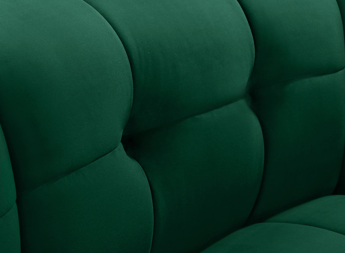 Limitless Green Velvet Modular Chair