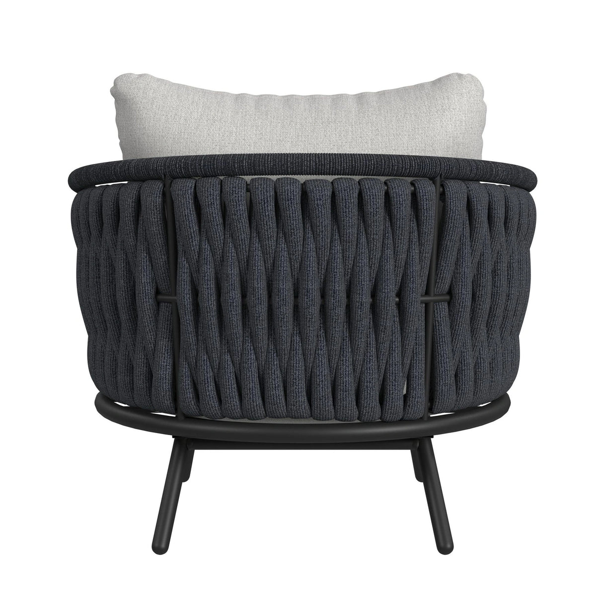 Bali Chairs with Olefin Grey in Dark Grey (2 Per Carton)