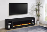 Deiter TV Stand Fireplace Console