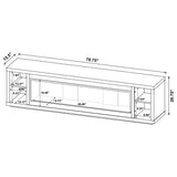 Deiter TV Stand Fireplace Console