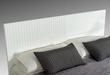 Valencia Contemporary White Bed