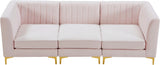 Alina Pink Velvet Modular Sectional