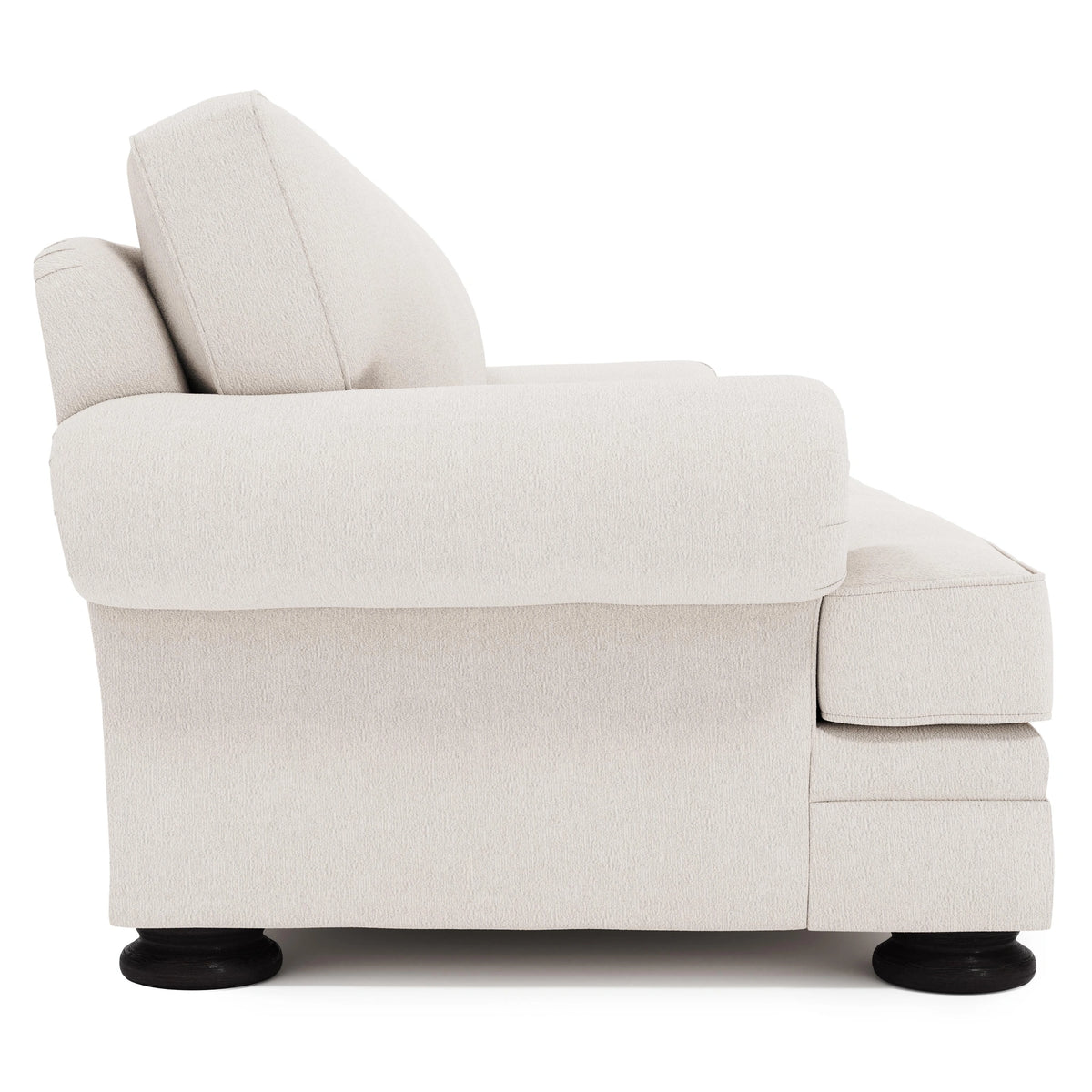 Foster Fabric Sofa Without Pillows & Nails