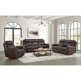 Panther Glider Motion Recliner in Neono Brown