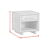 Brisbane End Table in Brown