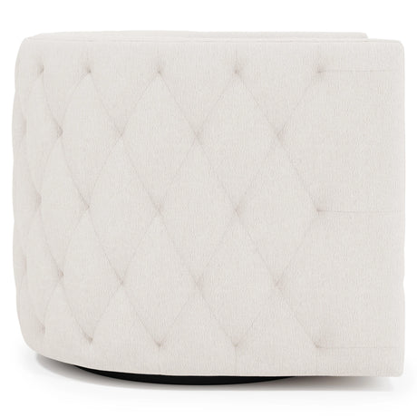 Palazzo Fabric Swivel Chair Without Nails
