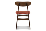 MOROCCO DINING CHAIR W/ORANGE SEAT CUSHION