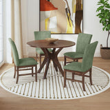 Santa Barbara Dining Set in Walnut