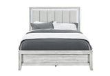 Elsie Grey Bed with LED