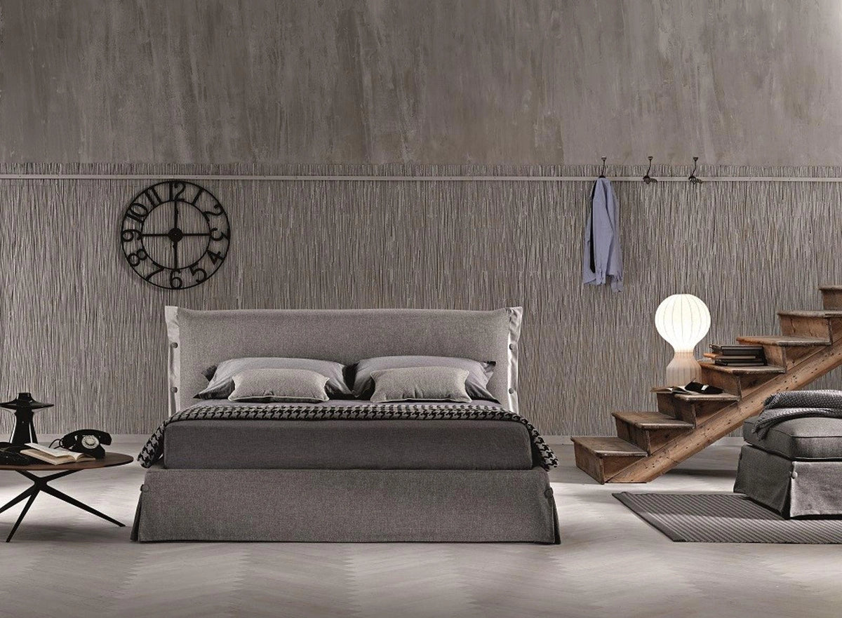 J&M Furniture Giselle King Storage Bed in Grey