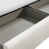 Graham Fabric Storage Panel Bed Queen