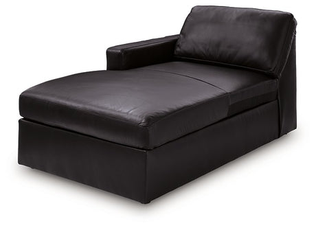 Modmax II Sectional with Chaise and Storage Consoles - galleria furniture outlet