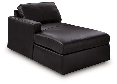 Modmax II Sectional with Chaise and Audio Consoles - galleria furniture outlet