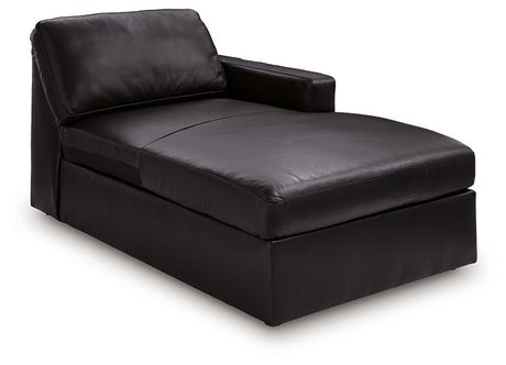 Modmax II Sectional with Chaise and Audio Consoles - galleria furniture outlet