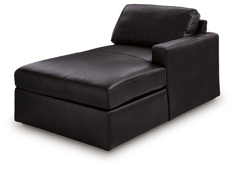 Modmax II Sectional with Chaise and Audio Consoles - galleria furniture outlet