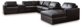 Modmax II Sectional with Chaise and Storage Consoles - galleria furniture outlet