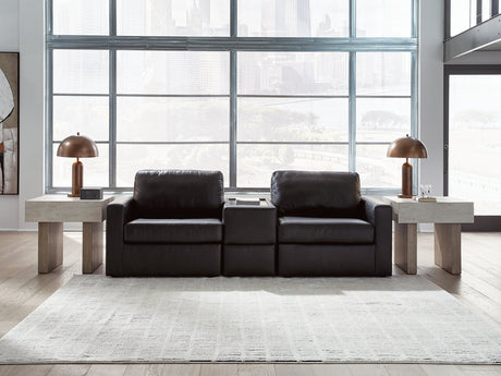 Modmax II Sectional Sofa with Storage Console - galleria furniture outlet