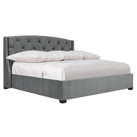 Jordan Fabric Shelter Bed Extended Queen (54" H)