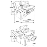 Raelynn Reclining Sofa Set