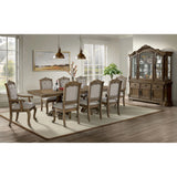 Madison Park Hutch with LED in Walnut