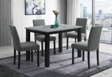 D8112 Dining Table with 4 D8112 Dining Chairs