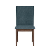 Santa Barbara Dining Side Chair with Fabric in Walnut (2 Per Carton)