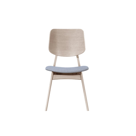 Oscar Wood Back Chair-White Ash