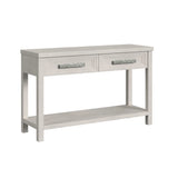 Avalanche 3PC Occasional Table Set in Antique White-Coffee Table, End Table & Sofa Table