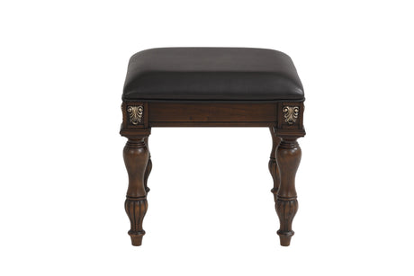 Maximus Vanity Table Stool-Madeira