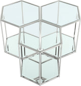 Sei Chrome End Table