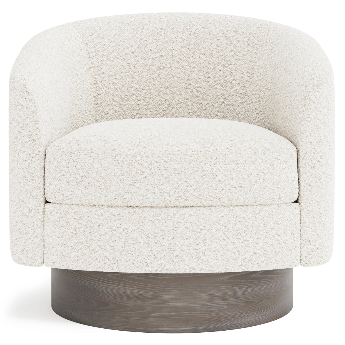 Camino Fabric Swivel Chair Without Pillows