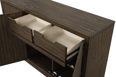 Cityscape Server-Walnut