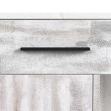 Rogen Rustic Buffet & Hutch with LED in Rustic White