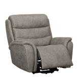 Kamari Power Lift Recliner W/ Heat & Massage-Gray