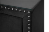 Crown Mark Furniture Lucinda 5 Drawer Chest in Black