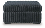 Midnight-Madness Oversized Accent Ottoman
