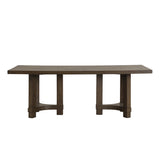 Cityscape Rectangle Dining Table Top-Walnut