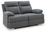 Side-Swipe Reclining Loveseat