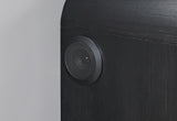 Beckett White/Black Nightstand with LED, Cooler and Speaker