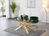 Gianna Green Velvet Dining Chair