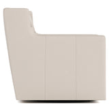 Candace Leather Swivel Chair Without Nails
