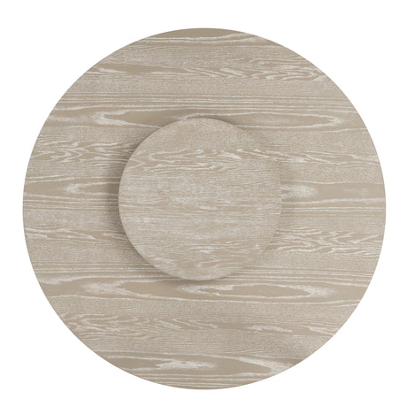 Gwendolyn Round Dining Table Base-Cerused Taupe