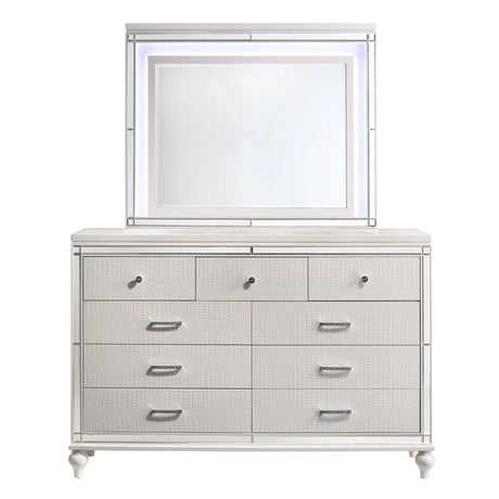 Valentino Lighted Mirror-White