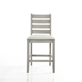 Pascal Ladderback Counter Chair (2 Per Carton)-Driftwood