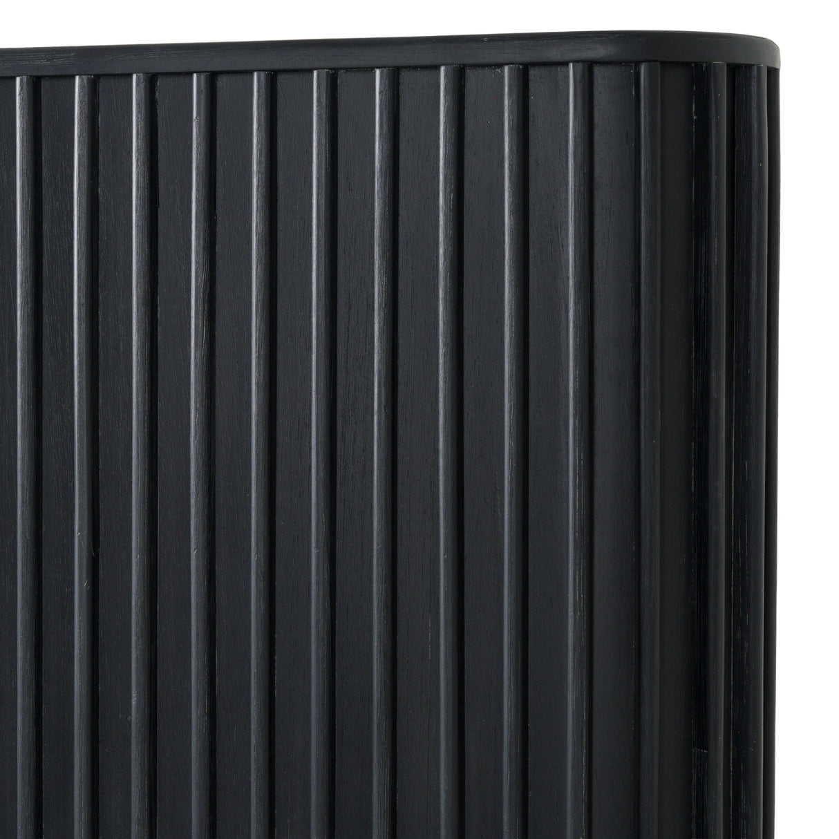 Fields - Modern Black Acacia Bed