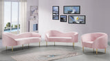 Ritz Pink Velvet Chair